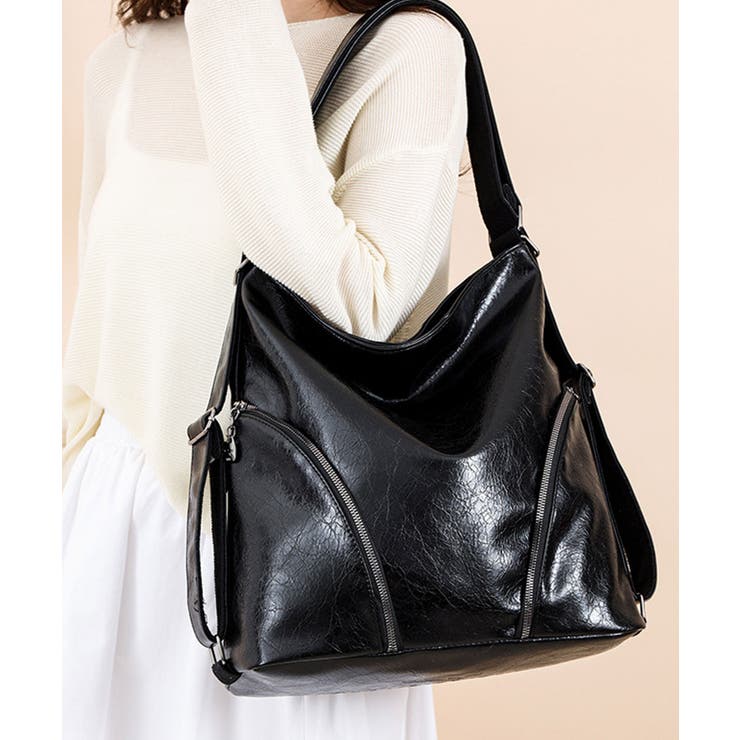 ブラック | ショルダーバッグ レディース おしゃれ | ninon