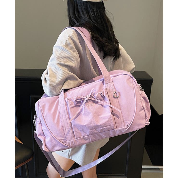 パープル | ボストンバッグ 旅行 レディース | ninon