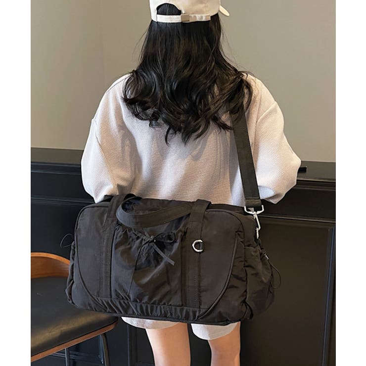 ブラック | ボストンバッグ 旅行 レディース | ninon