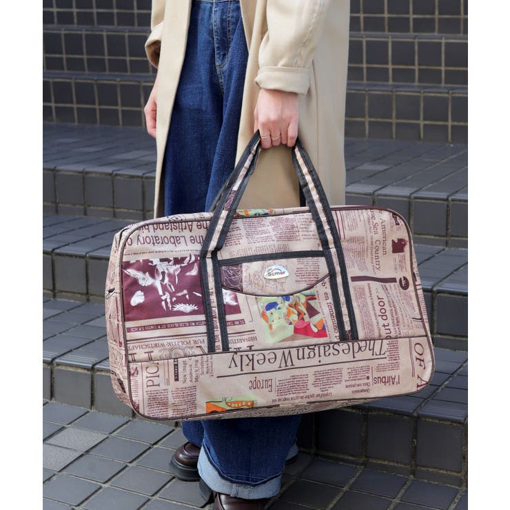 ニュースペーパー | ボストンバッグ レディース 旅行 | ninon