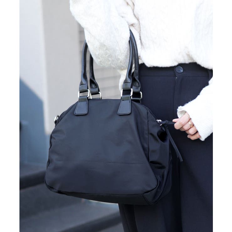 ブラック | ボストンバッグ レディース 旅行 | ninon