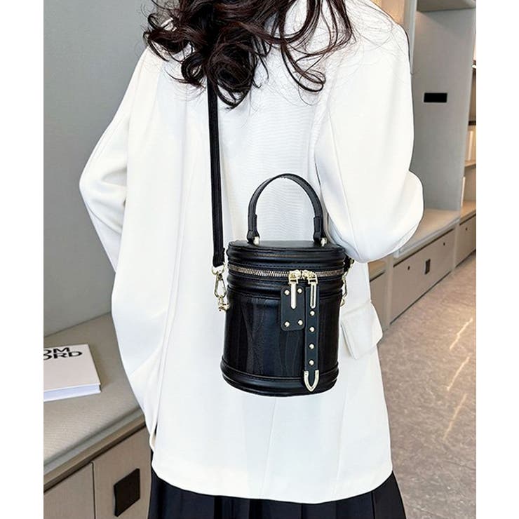 バニティバッグ ショルダー 黒 | ninon | 詳細画像6 