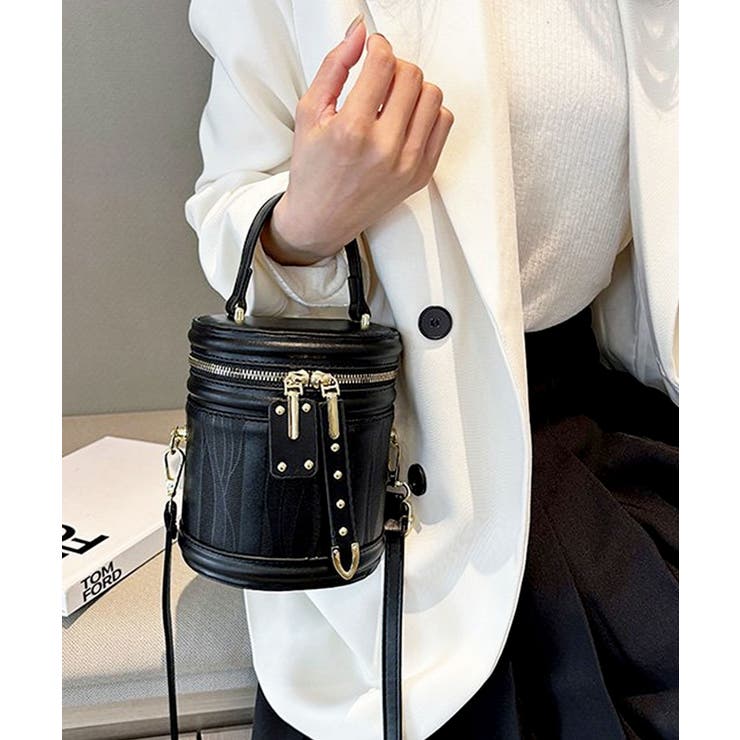 バニティバッグ ショルダー 黒 | ninon | 詳細画像7 