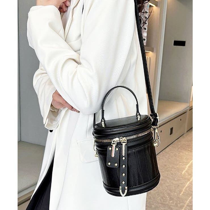 ブラック | バニティバッグ ショルダー 黒 | ninon