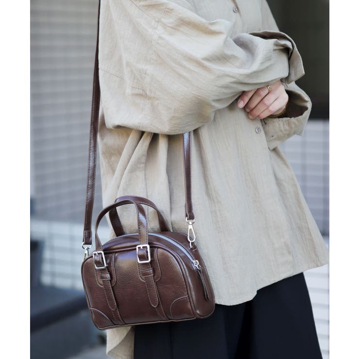 ブラウン | ボストンバッグ 旅行 レディース | ninon