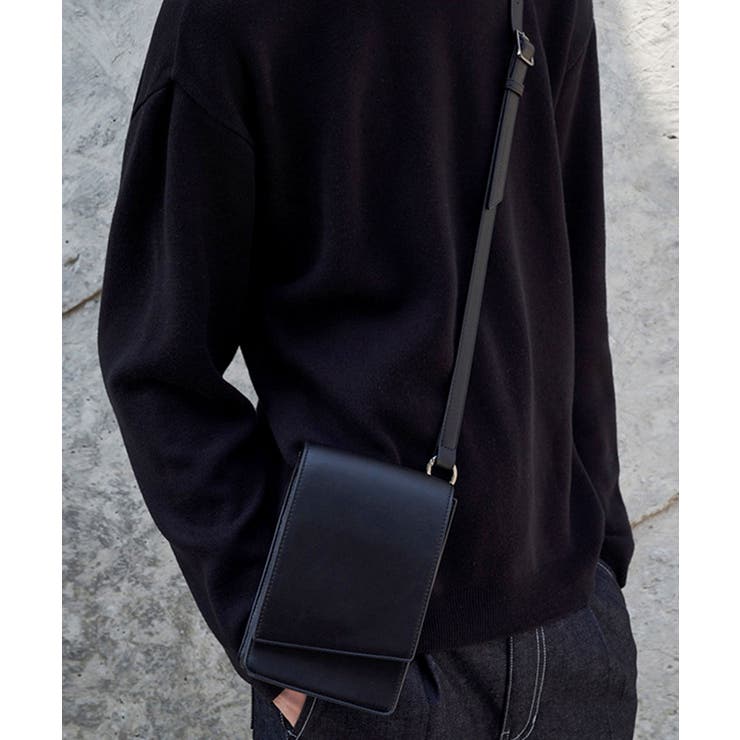 ブラック | スマホショルダー おしゃれ レディース | ninon