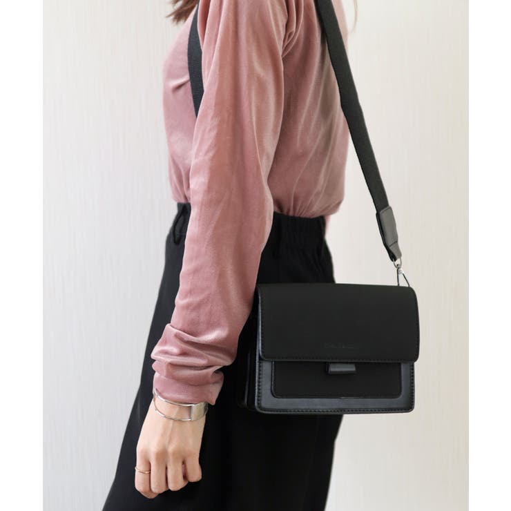 ブラック | ショルダーバッグ レディース 2way | ninon