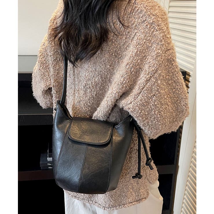 ブラック | ショルダーバッグ レディース 2way | ninon