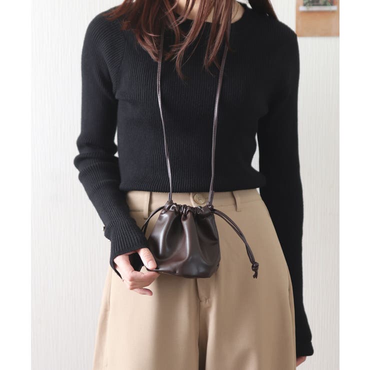 モカ | ショルダーバッグ レディース 斜めがけ | ninon