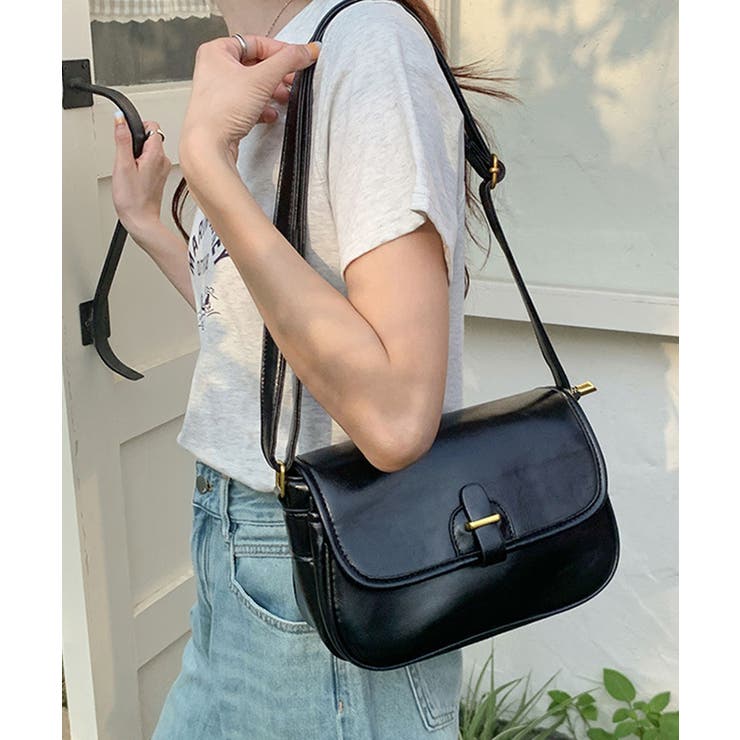 ブラック | ショルダーバッグ レディース 2way | ninon