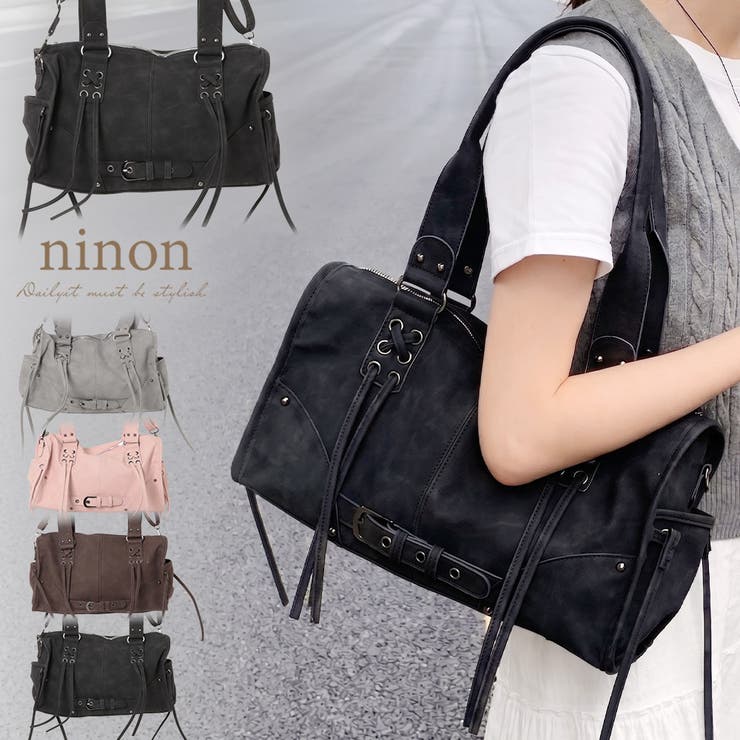 ボストンバッグ 旅行 レディース | ninon | 詳細画像1 