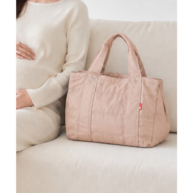 ベージュ | マザーズバッグ トートバッグ 軽量 | ninon