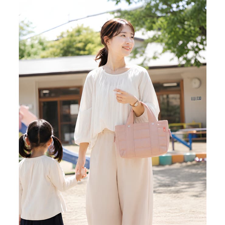 ベージュ | マザーズバッグ トートバッグ 軽量 | ninon