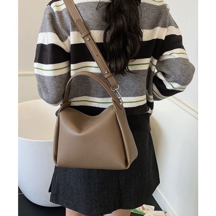 グレージュ | ワンハンドルバッグ レディース ハンドバッグ | ninon