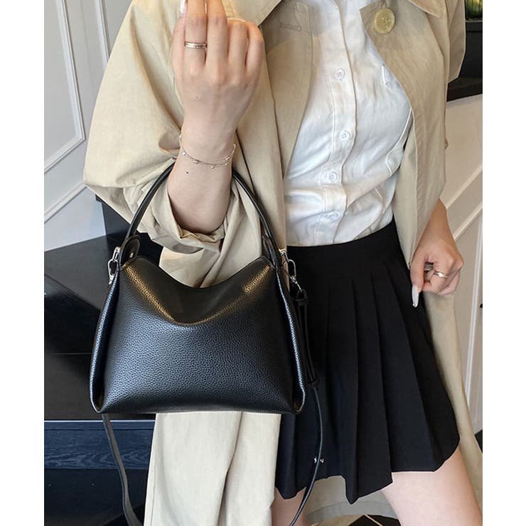 ブラック | ワンハンドルバッグ レディース ハンドバッグ | ninon