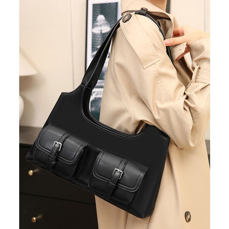 ブラック | ハンドバッグ レディース ショルダーバッグ | ninon