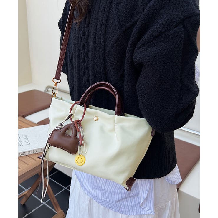 オフホワイト | ハンドバッグ レディース ショルダーバッグ | ninon