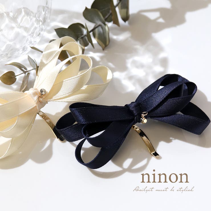 ポニーフック リボン ビジュー 品番 Nnna Ninon ニノン のレディースファッション通販 Shoplist ショップリスト