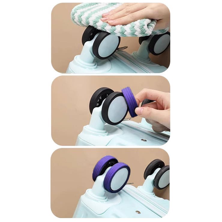 キャスターカバー スーツケース 8個 | ninon | 詳細画像11 