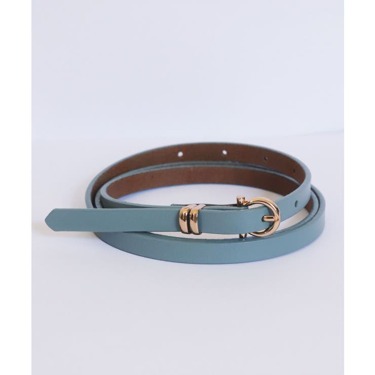 ライトブルー | ベルト レディース 牛革 | ninon