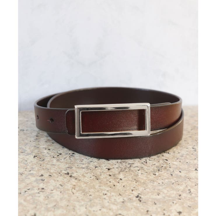 シルバー×モカ | ベルト レディース メンズ | ninon