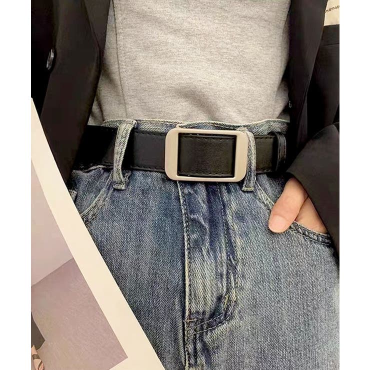 ブラック | ベルト レディース メンズ | ninon