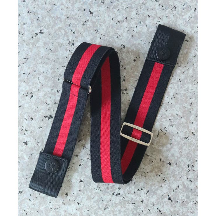 ブラック/レッドライン | ベルト レディース メンズ | ninon