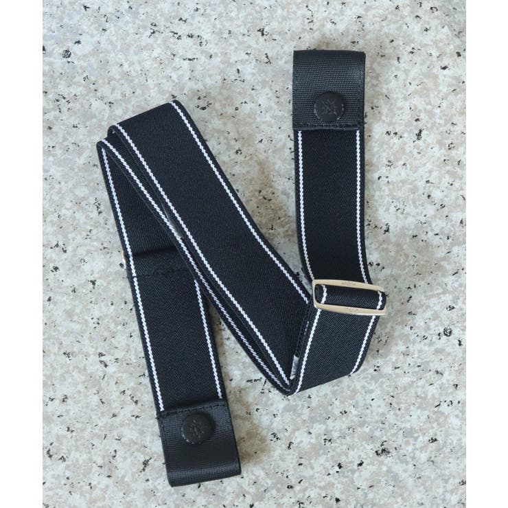 ブラック/ホワイト細ライン | ベルト レディース メンズ | ninon