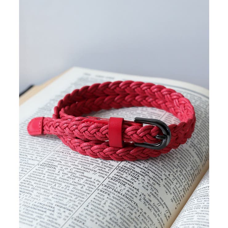 レッド | ベルト レディース 穴なし | ninon