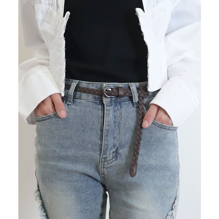 モカ | ベルト レディース 穴なし | ninon