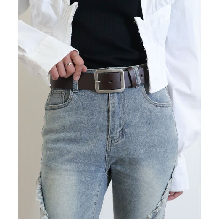 モカ | ベルト レディース 太 | ninon