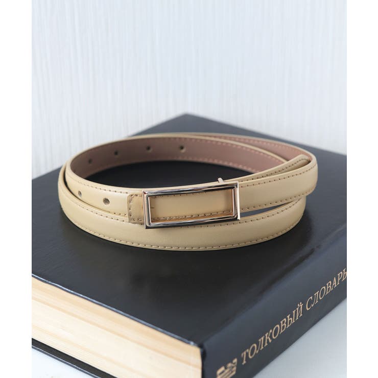 クリーム | ベルト レディース 牛革 | ninon