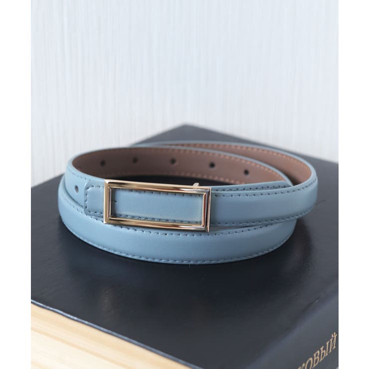スカイブルー | ベルト レディース 牛革 | ninon