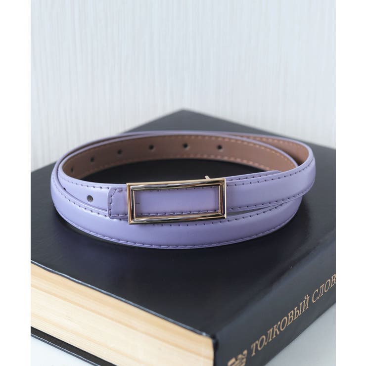 ラベンダー | ベルト レディース 牛革 | ninon