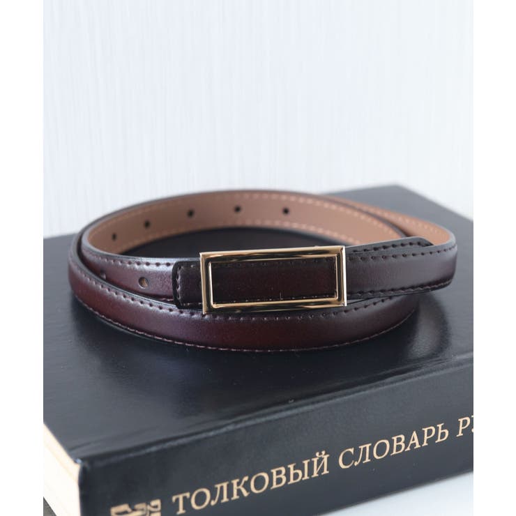 ダークウッド | ベルト レディース 牛革 | ninon