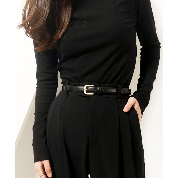ブラック | ベルト レディース メンズ | ninon