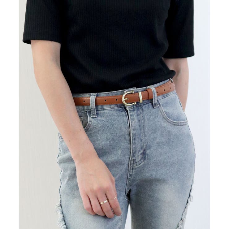 ブラウン | ベルト レディース カジュアル | ninon