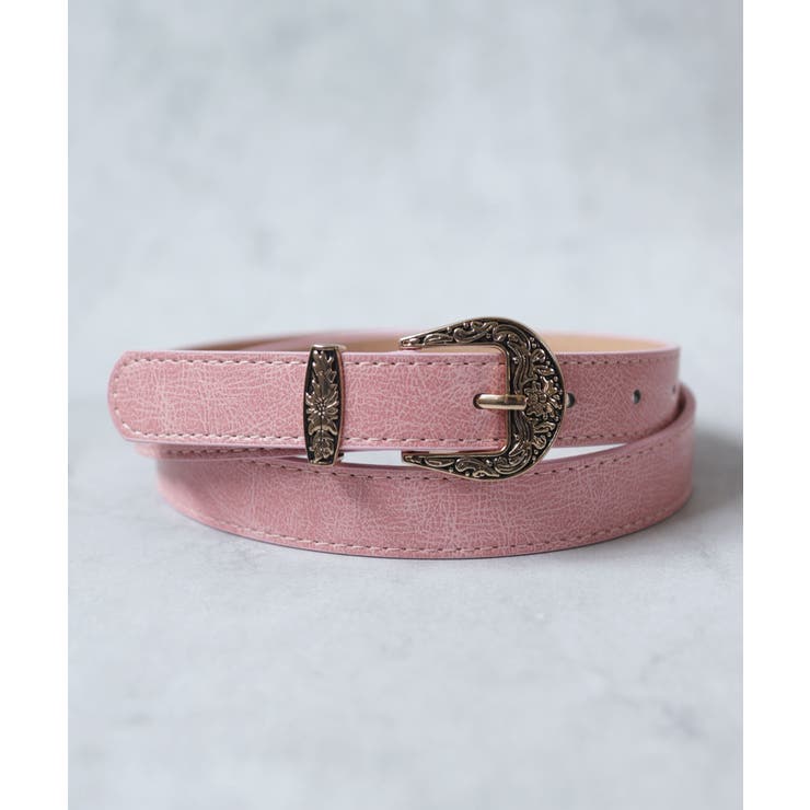 ピンク | ベルト レディース カジュアル | ninon