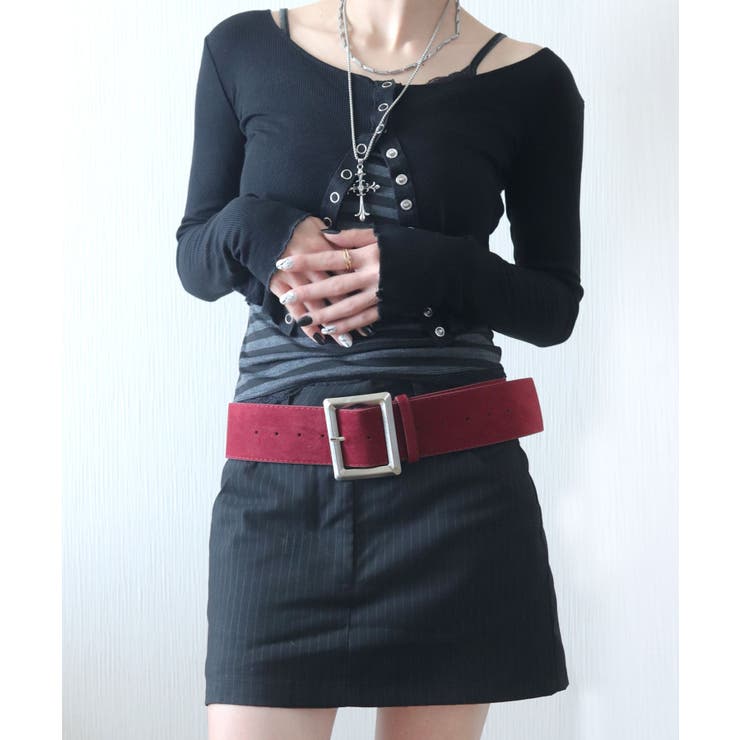 ベルト レディース ジーンズ | ninon | 詳細画像3 