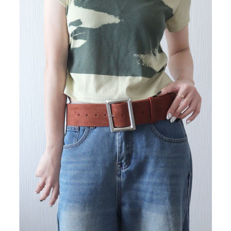 テラコッタ | ベルト レディース ジーンズ | ninon