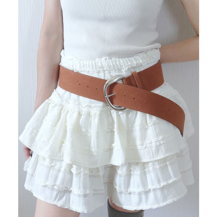 SV/キャメル | ベルト レディース 太 | ninon