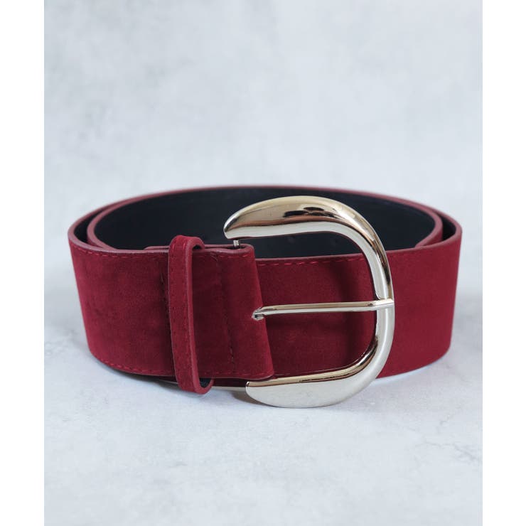 SV/ワインレッド | ベルト レディース 太 | ninon