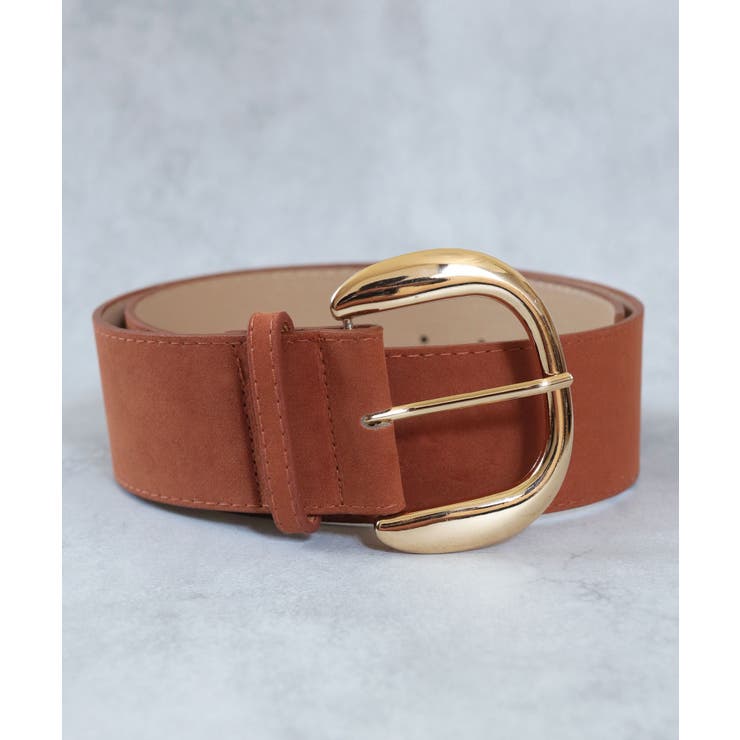 GD/キャメル | ベルト レディース 太 | ninon