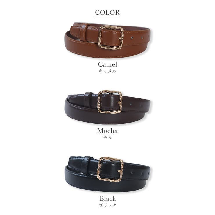 ベルト レディース 細 | ninon | 詳細画像8 