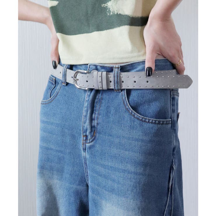 ライトグレー | ベルト レディース 太 | ninon