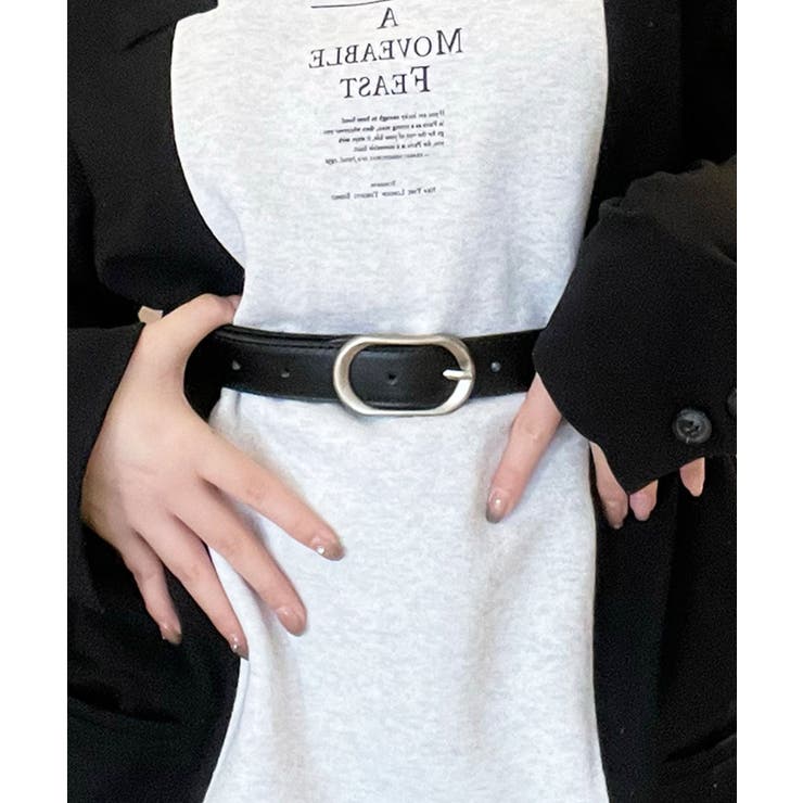 オーバル/SV | ベルト レディース メンズ | ninon