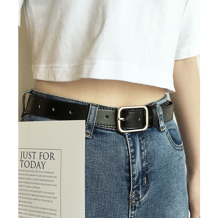 スクエア/SV | ベルト レディース メンズ | ninon