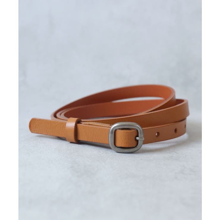 キャメル | ベルト レディース ジーンズ | ninon
