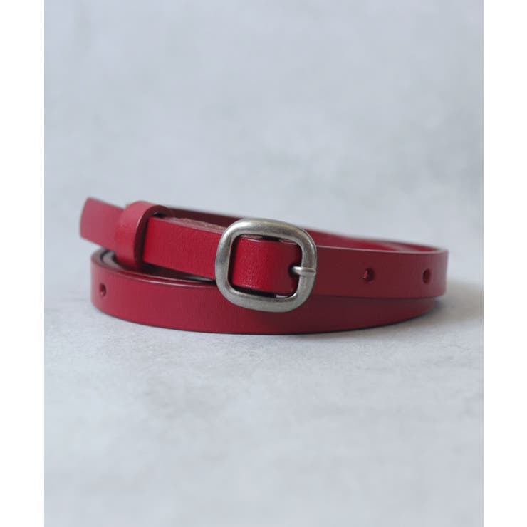 ワインレッド | ベルト レディース ジーンズ | ninon
