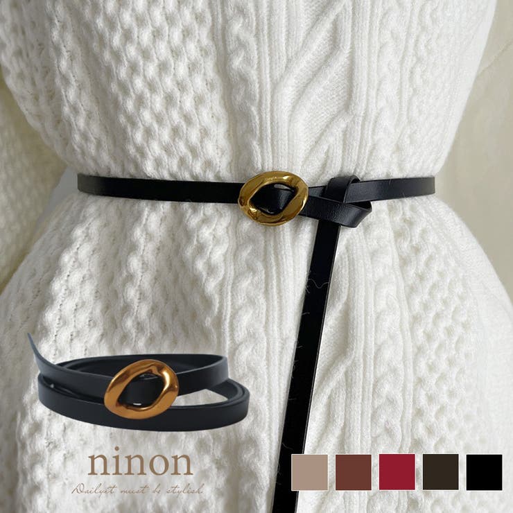 ベルト レディース 調整 | ninon | 詳細画像1 